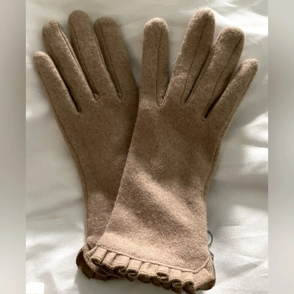 Sz 0ne Pathfinder Kodak woman gloves ruffle wristbeige Pathfinder Kodiak - Picture 3 of 5